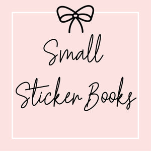 SMALL STICKER BOOKS