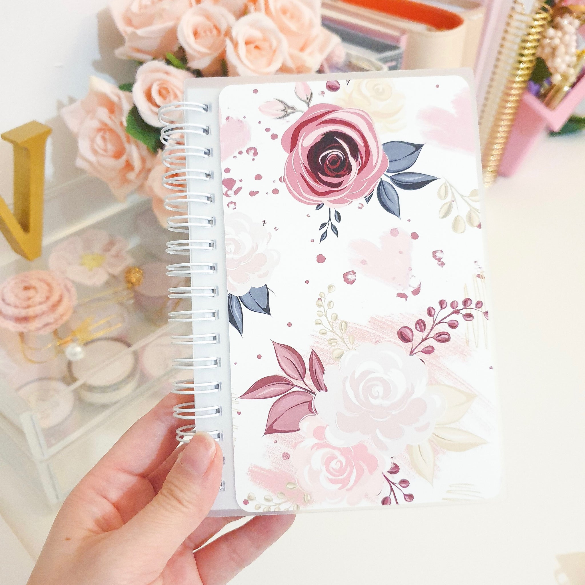 Bloom, SMALL (4x6 inches), Reusable Sticker Book