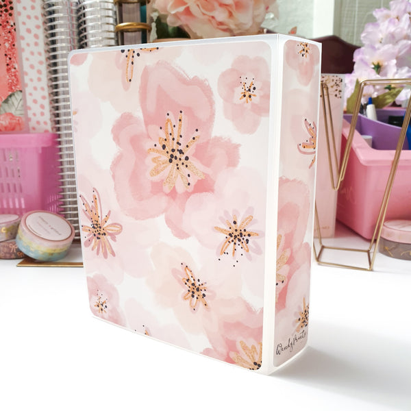 Pink Floral, MINI (4x6 inches) Sticker Album (A10M)